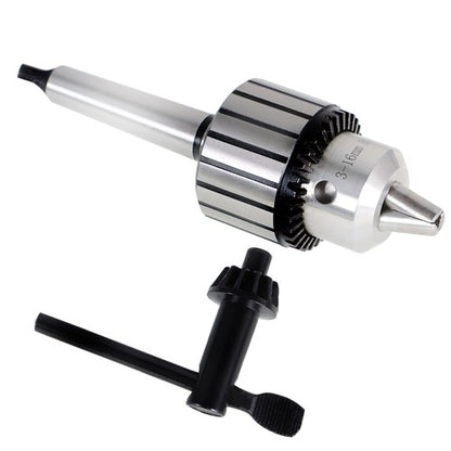 Solid Spare 1/8 - 5/8" Heavy Duty Drill Chuck with R8 Shank Precision Integrated (R8-B18)