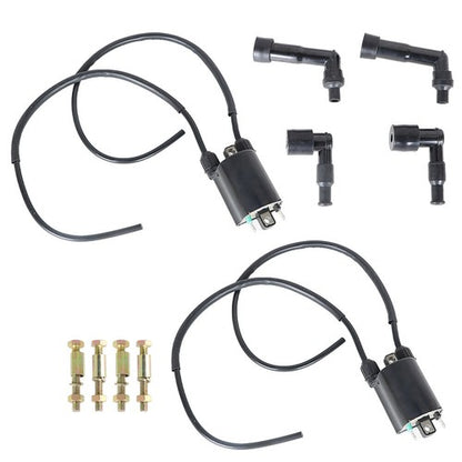 Solid Spare New For Kawasaki Vulcan 1500 1997-2008 Complete Ignition Coil Wire Cap Kit