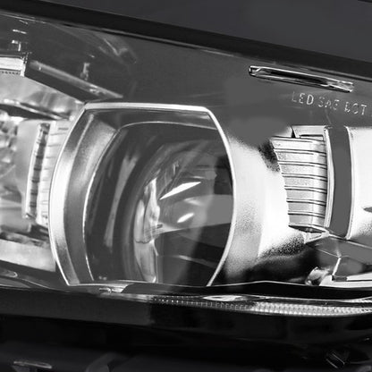 Solid Spare For Chevrolet Camaro SS 1SS 2SS RS 2019-2023 2024 Left Side Black LED Headlight