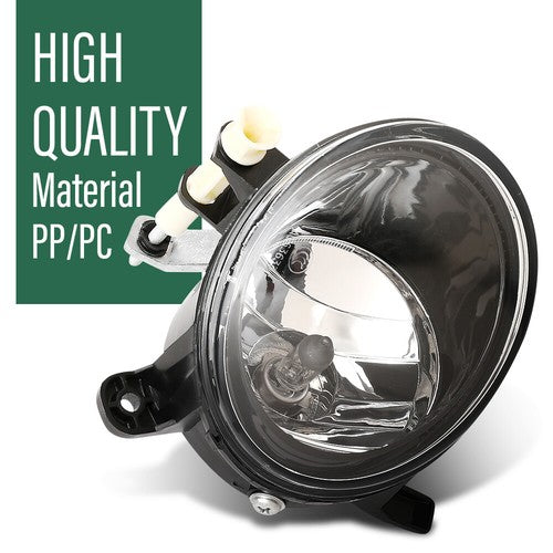 Solid Spare Front Bumper Fog Lights Driving Lamps Fit For 2009-2012 Audi A4 S4 B8 Left+Right