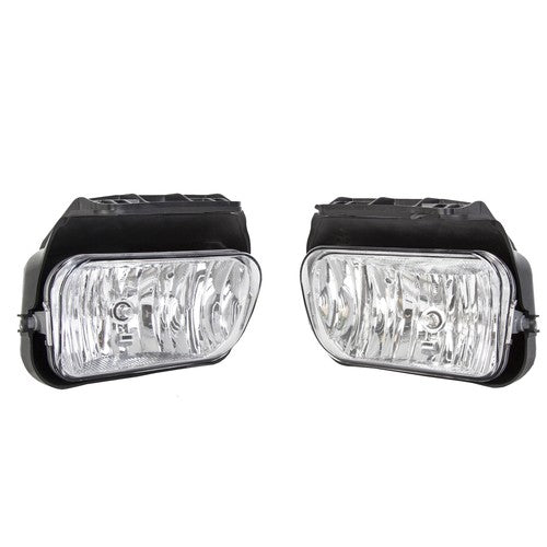 Solid Spare Pair Bumper Fog Lights Lamps Left+Right For Chevy Silverado Avalanche 2003-2006