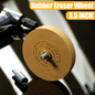 3.5" Car Decal Remover Eraser Wheel Tool for Drill Adhesive Pinstripe Sticker