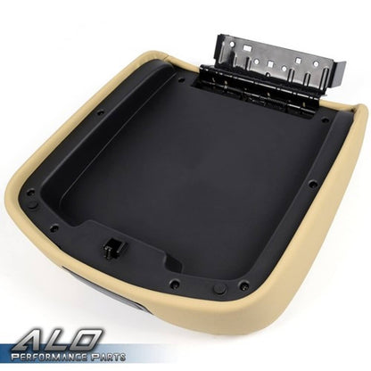 Solid Spare Fit For 07-14 Chevy Silverado GMC Sierra Center Console Armrest Lid Beige