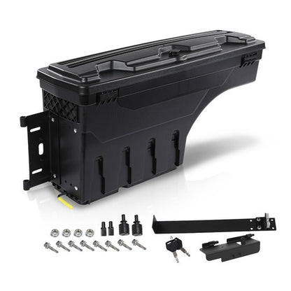 Solid Spare Fit For 1997-2014 Ford F150 F-150 Left Driver Side Truck Bed Storage Tool Box