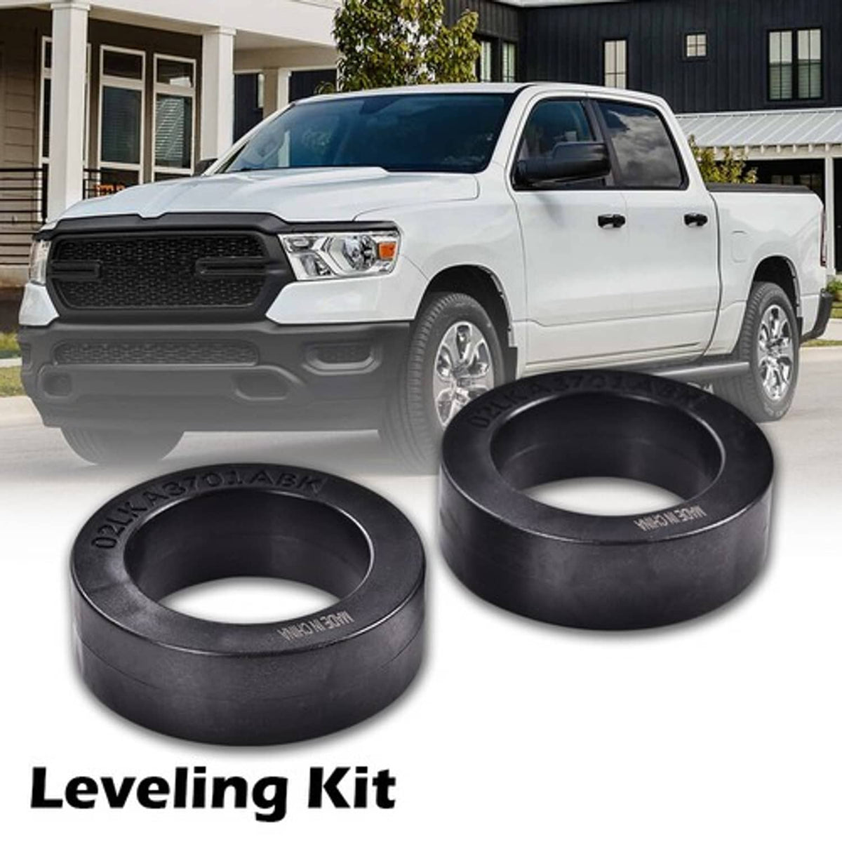 Solid Spare Fit For 2019-2022 Ram 1500 Truck 2" Suspension Leveling Kit 2WD/4WD - 35400 LJ
