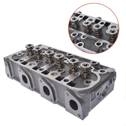 Solid Spare For Kubota D1105 New "Complete" Cylinder Head With Valves High Quality US