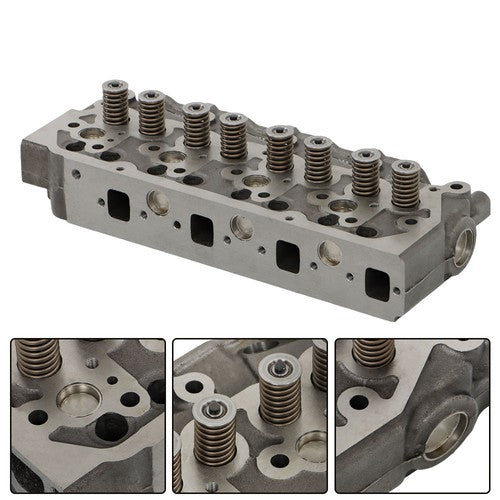 Solid Spare New Complete Cylinder Head Assy & Full Gasket Kit For Mitsubishi S4L S4L2 Engine