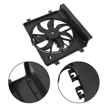 Solid Spare Front Radiator A/C Condenser Fan For 2013-2018 Nissan Sentra 1.6L 1.8L L4 622880