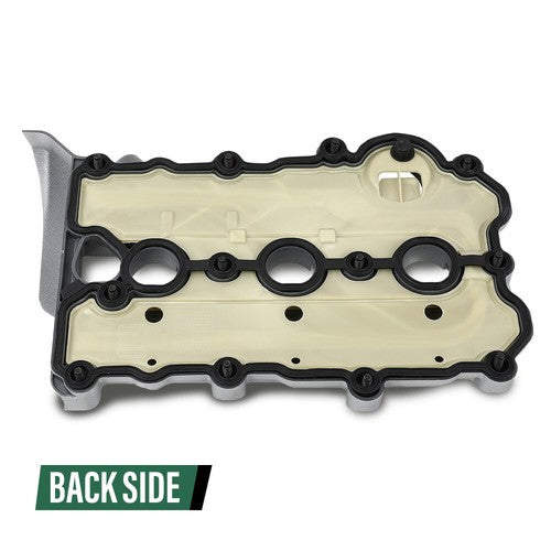 Solid Spare Left Engine Valve Cover w/ Gasket Fit For 2005-2011 Audi A4 A6 Quattro V6 3.2L