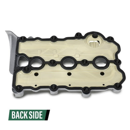 Solid Spare Left Engine Valve Cover w/ Gasket Fit For 2005-2011 Audi A4 A6 Quattro V6 3.2L