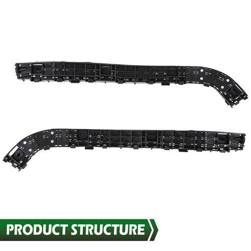 Solid Spare Rear Bumper Bracket Fit For 2007-2011 Honda CR-V CRV Driver+Passenger Pair Set