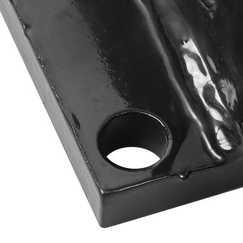 Solid Spare Brand New 4"- 4.5" Square Bolt-on Bumper Hitch Receiver 2 inch Receiver Opening