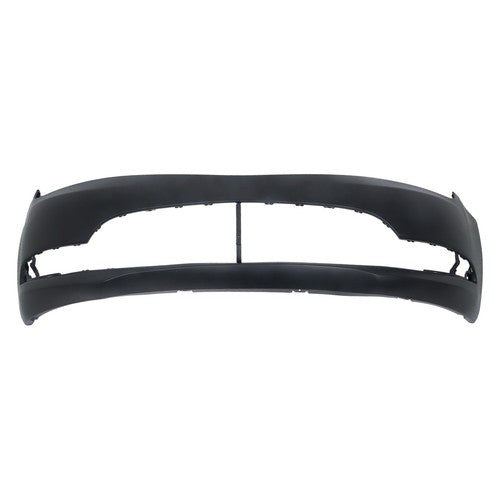 Solid Spare Front Bumper Cover Plastic Black Without Sensor Holes For Chrysler 200 2015-2018