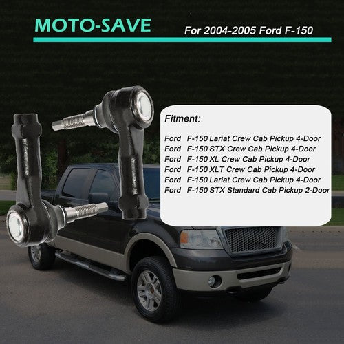 Solid Spare For Ford F-150 4WD 2004-2005 Front Upper Control Arms Ball Joint Sway Bar Tierod
