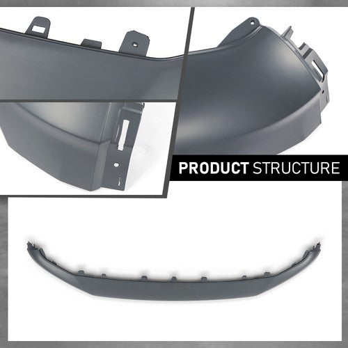 Solid Spare Front Bumper Lower Cover Valance Molding Fit For Audi SQ5 Q5 2018 2019 2020 New