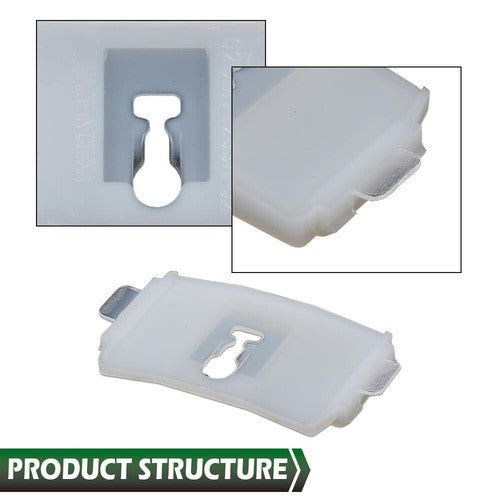 Solid Spare Bed Side Belt Molding Trim Clips Fit For 73-79 Ford F100 F150 F250 F350 Bronco
