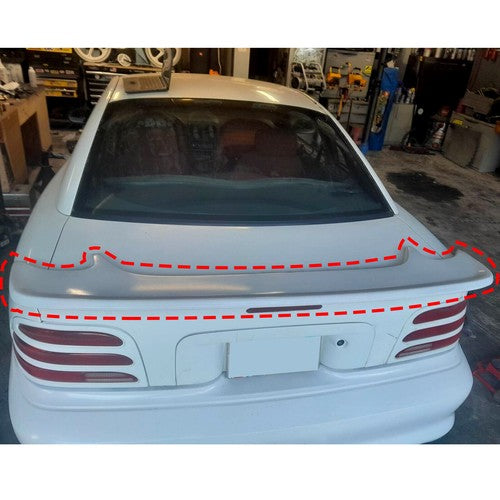 Solid Spare Fit 1994-1998 Ford Mustang SALEEN ABS Plastic Rear Wing Spoiler Primed