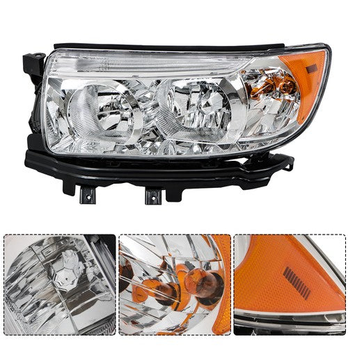 Solid Spare For 06-08 Subaru Forester Halogen Headlight Assembly LH+RH Driveshaft Prop Shaft