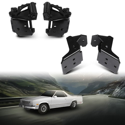 Solid Spare Fit For 78-88 G-body Monte Carlo SS El Camino Regal Oldsmobile Door Hinge Set