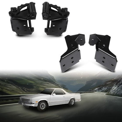 Solid Spare Fit For 78-88 G-body Monte Carlo SS El Camino Regal Oldsmobile Door Hinge Set