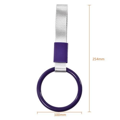 Solid Spare Fit For JDM Tsurika Heart Ring Subway Train Bus Handle Strap Drift Charm Tool