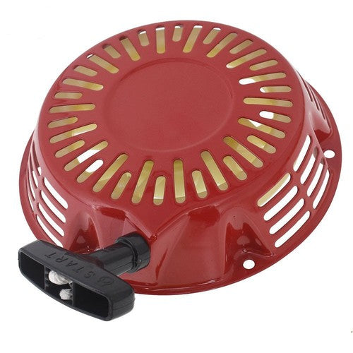 Solid Spare Recoil Pull Start Assembly Cover Kit For Honda GX240 GX270 Mounting Bolts Red