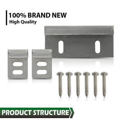 Solid Spare New Hold-Down Brackets/Fasteners Kit For Series 970 Portable Toilets