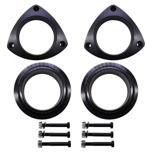 Solid Spare 2.5" Front + Rear Lift Kit Black For 1996-2004 Nissan Pathfinder Infiniti QX4