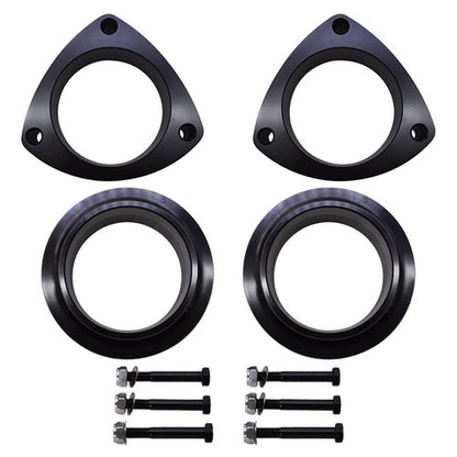 Solid Spare 2.5" Front + Rear Lift Kit Black For 1996-2004 Nissan Pathfinder Infiniti QX4