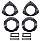 Solid Spare 2.5" Front + Rear Lift Kit Black For 1996-2004 Nissan Pathfinder Infiniti QX4