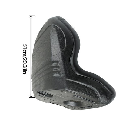 Solid Spare Seat Fits For John Deere Skid Steer 240 250 315 328D 332 7775 ETC - Black