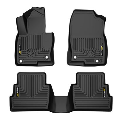 Solid Spare Fit For 17-24 Mazda CX-5 All Weather TPE Car Liners 3D Molded Floor Mats