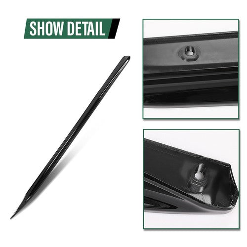 Solid Spare Fit For 2019-2023 BMW 3 Series G20 330i M Sport Side Skirts Body Kit Gloss Black