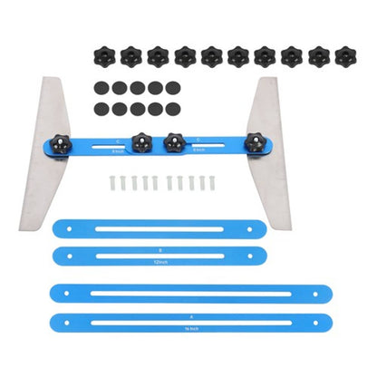 Solid Spare Stair Tread Gauge Template Tool Stair Shelf Jig Measuring Scribe Tool 8-60 Inch