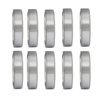 Solid Spare 10 Pack 6207-2RS 35mm x72mm x17mm Deep Groove Ball Bearing Rubber Sealed