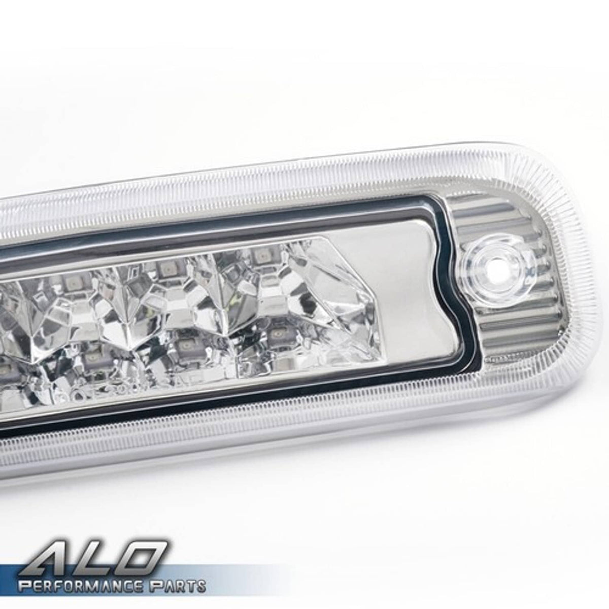 Solid Spare Clear Lens LED 3rd Tail Brake Light Rear Stop Lamp Fit For 97-01 Jeep Cherokee