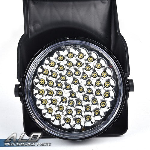 Solid Spare Fit For 03-06 GMC Sierra 1500 2500 3500 Left & Right LED Front Fog Lights