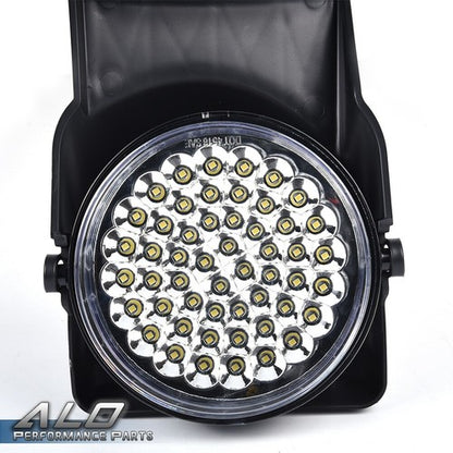 Solid Spare Fit For 03-06 GMC Sierra 1500 2500 3500 Left & Right LED Front Fog Lights