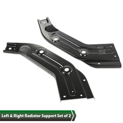 Solid Spare Left+Right Radiator Support Replacement Fit For 2012-2015 Volkswagen Passat