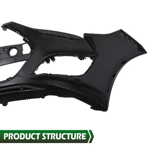 Solid Spare Fit For 2013-2017 Hyundai Veloster Turbo Front Bumper Cover Fascia NEW