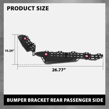 Solid Spare Raer Bumper Bracket Fit For 20-24 Toyota Highlander Right Side TO1143137