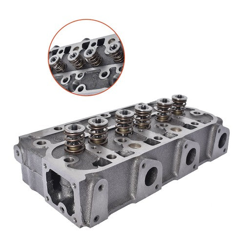 Solid Spare For Kubota D1105 New "Complete" Cylinder Head With Valves High Quality US