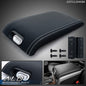 Solid Spare Leather Center Console Arm Rest Lid Cover Black Fit For 09-14 Ford F-150 Pickup
