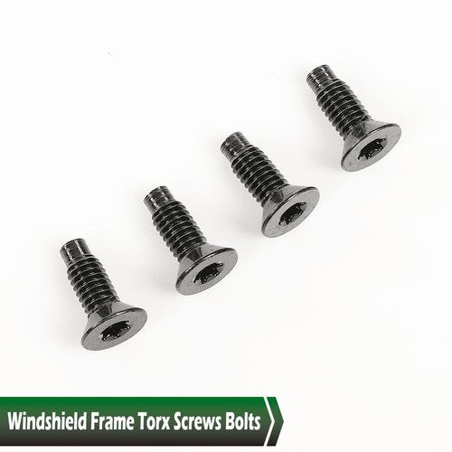 Solid Spare Windshield Frame Torx Screws Bolts Fit For 76-06 Jeep CJ/YJ/TJ Wrangler