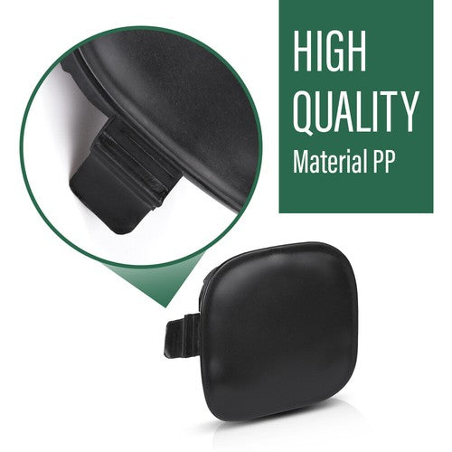 Solid Spare Fit For 14-16 Toyota Highlander Front Bumper Tow Hook Eye Cover Left+Right