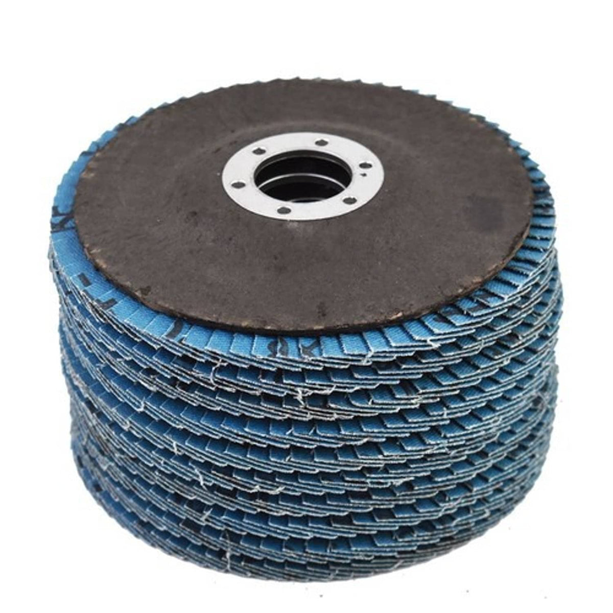 Solid Spare T29 100Pack 4.5''x7/8'' 80 Grit Premium Zirconia Flap Disc Sanding Grinding