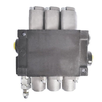 Solid Spare 11GPM 3600PSI Double Acting 3Spool Hydraulic Directional Control Valve New