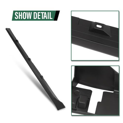 Solid Spare Fit For 2016-2021 Honda Civic LX EX SI Sedan Type-R Style Side Skirt Extension