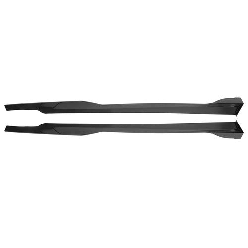 Solid Spare Side Skirt Body Kit For Dodge Charger SRT 15-23 Rocker Panels Extension Splitter