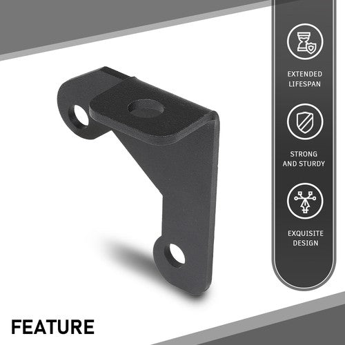 Solid Spare Spare Tire Antenna Mount Bracket Fit For 2007-2018 Jeep Wrangler JK JKU 2/4Door